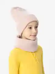 Конфетный комплект шапка и снуд унисекс