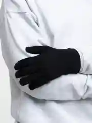 Черный перчатки