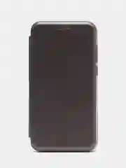 Серебряный чехол книжка Huawei Honor 9, Хуавей Хонор 9