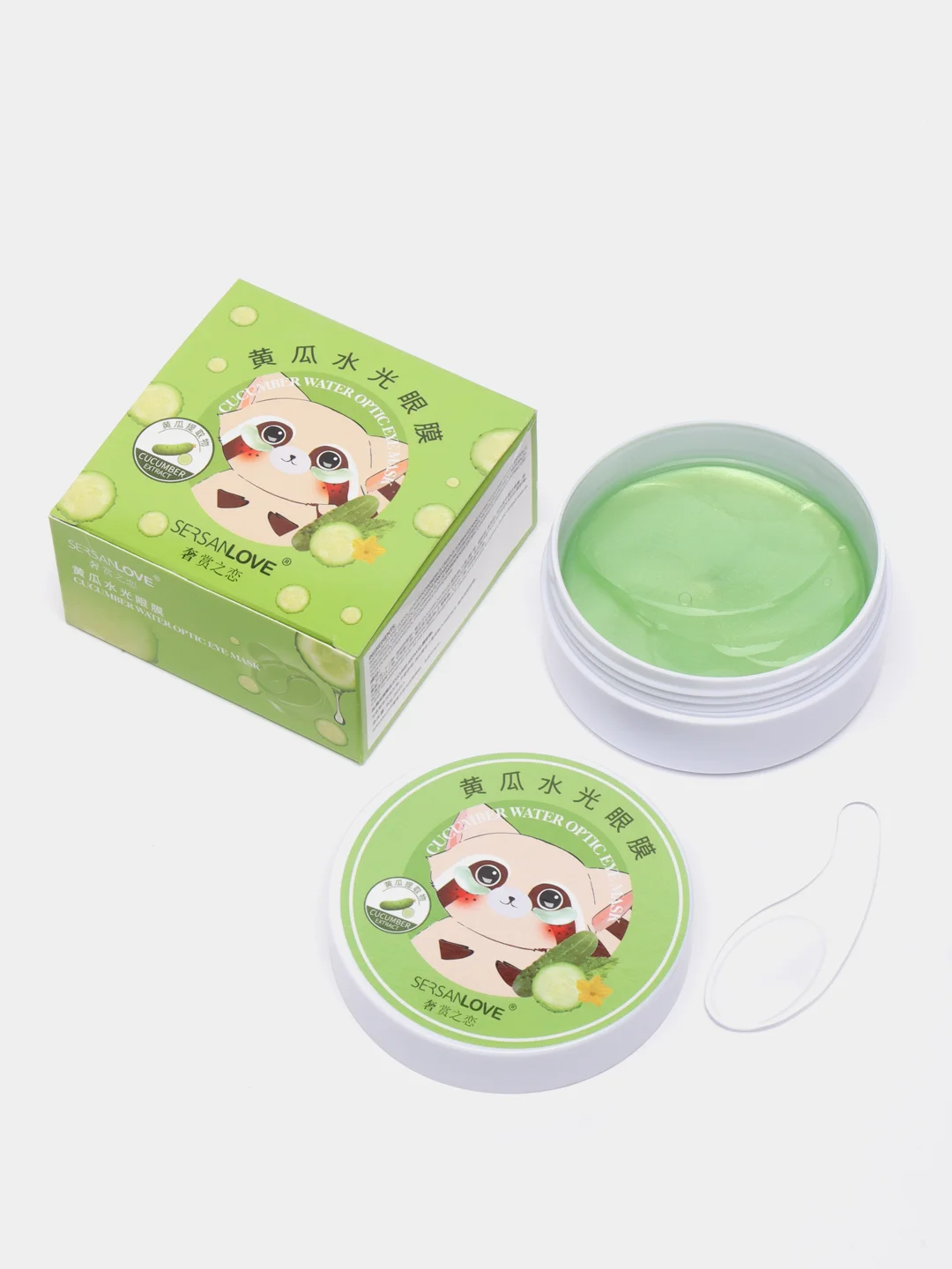 Зеленый подарочный набор уходовой косметики "Beauty Box"