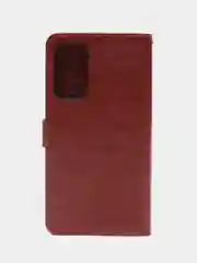 Коричневый кожаный PU чехол-книжка Xiaomi  Poco M4 Pro 5G / Redmi Note 11T 5G