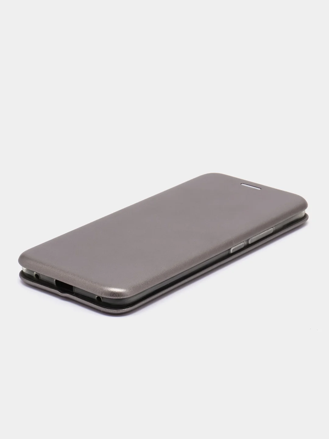 Серый чехол-книжка на Huawei Mate 20, 20 Pro, 20 Lite, из экокожи, с карманом для карт