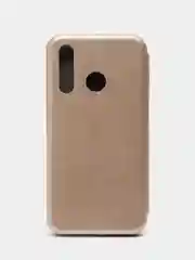 Золотой чехол-книжка на Huawei Nova 3i, Nova 4, P Smart Plus из экокожи, с карманом для карт