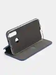 Синий чехол-книжка на Huawei Nova 3i, Nova 4, P Smart Plus из экокожи, с карманом для карт