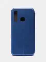 Синий чехол-книжка на Huawei Nova 3i, Nova 4, P Smart Plus из экокожи, с карманом для карт