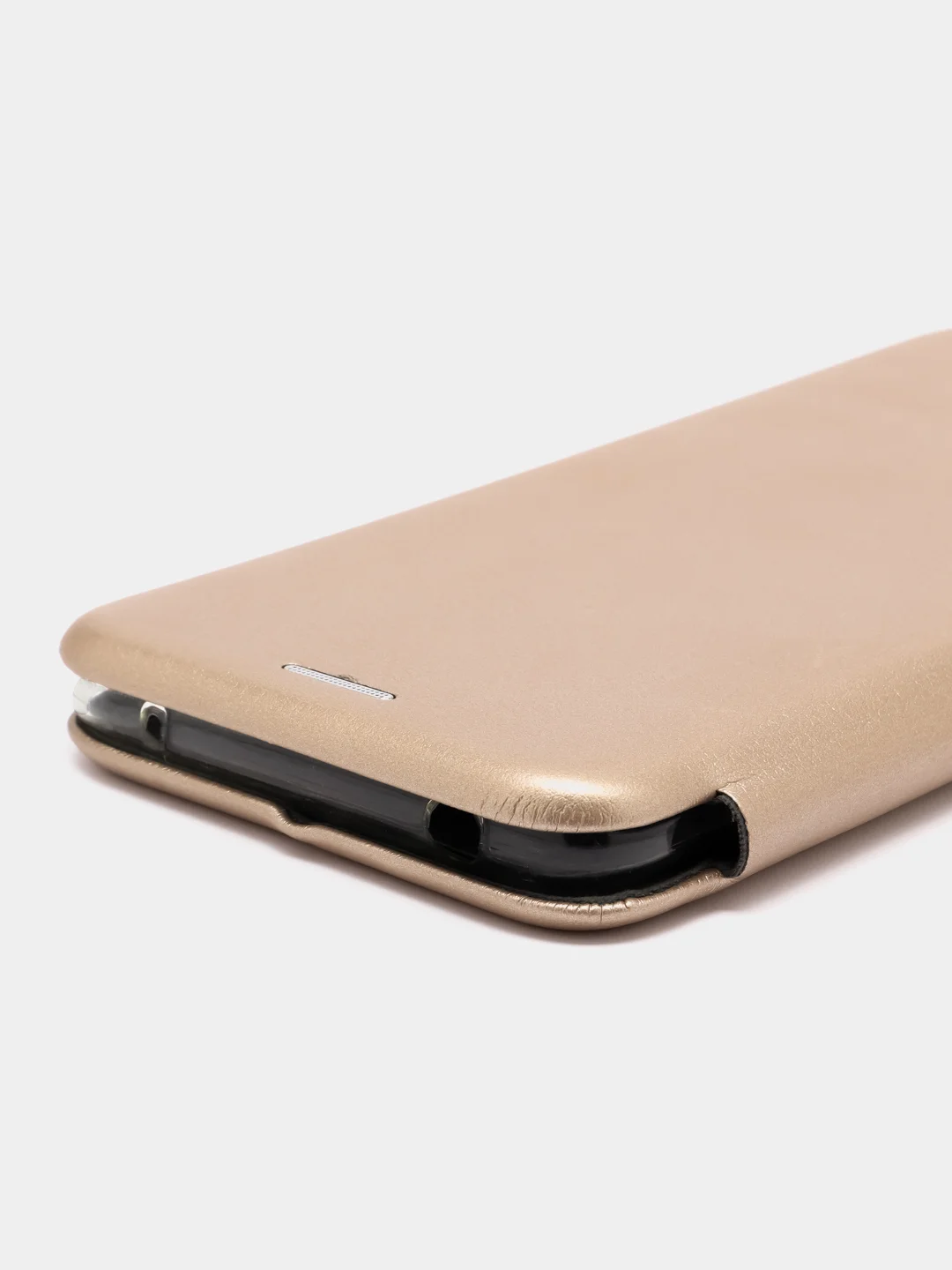 Золотой чехол-книжка на Huawei Mate 20, 20 Pro, 20 Lite, из экокожи, с карманом для карт