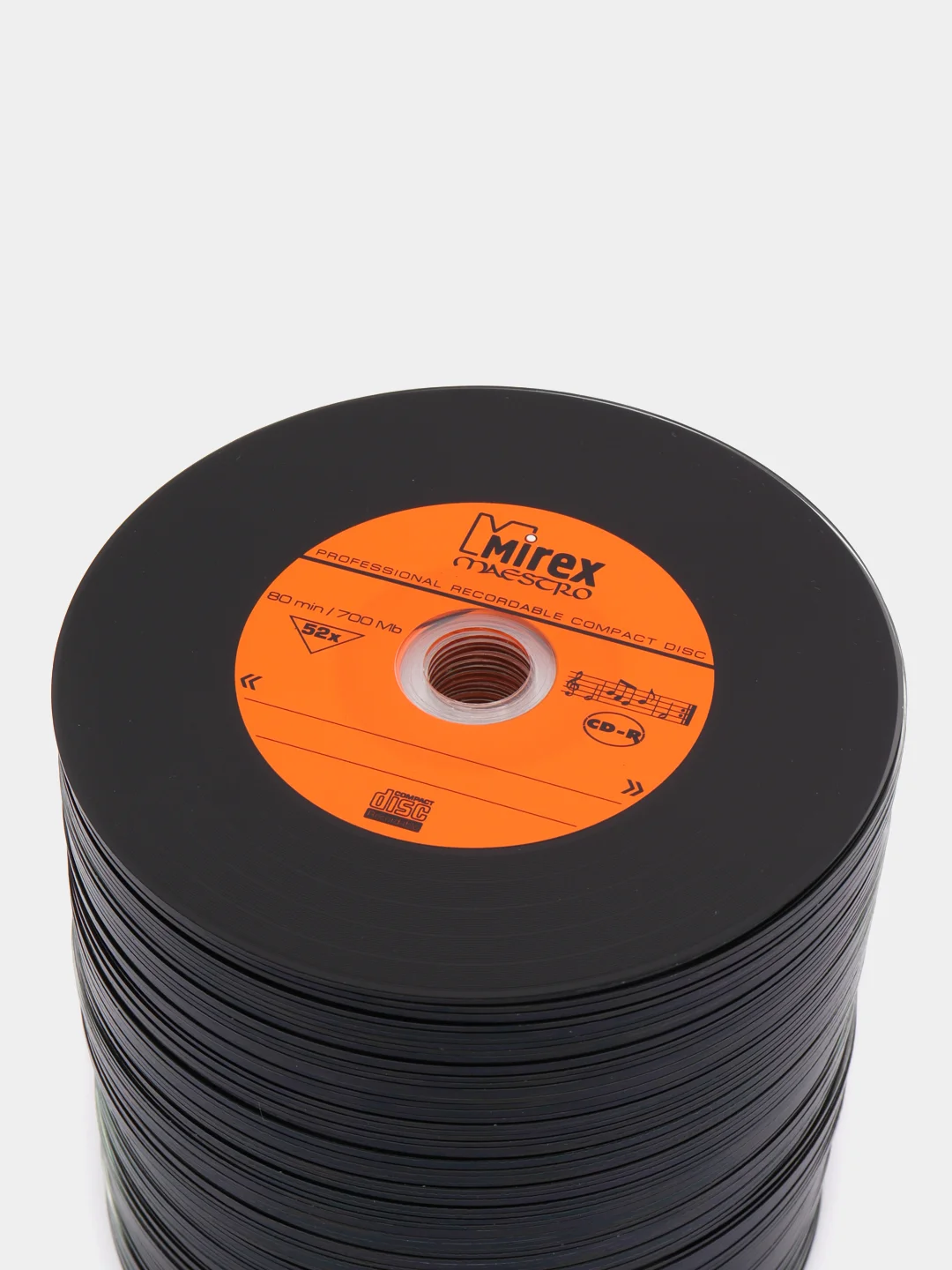 Диск CD-R MIREX 700Mb Maestro Vinyl 52x, UL120120A8T