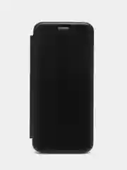Черный чехол-книжка на Huawei Mate 20, 20 Pro, 20 Lite, из экокожи, с карманом для карт