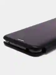 Черный чехол-книжка на Huawei Mate 20, 20 Pro, 20 Lite, из экокожи, с карманом для карт