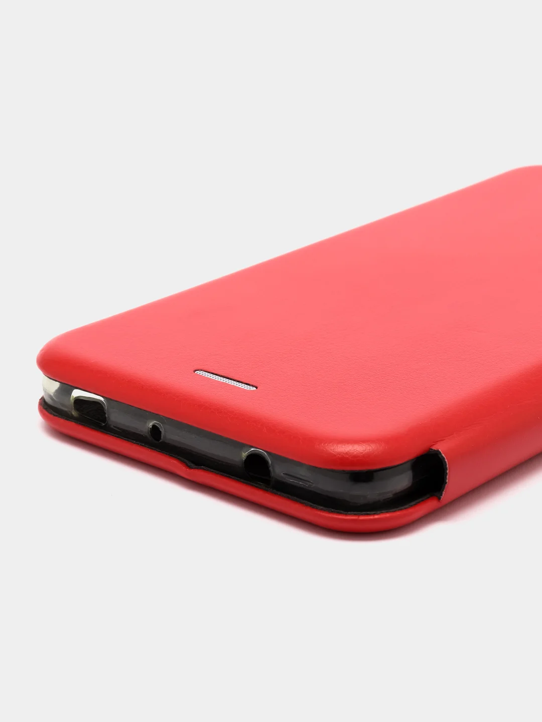 Красный чехол-книжка на Huawei Mate 20, 20 Pro, 20 Lite, из экокожи, с карманом для карт