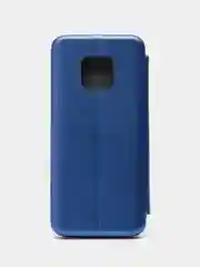 Синий чехол-книжка на Huawei Mate 20, 20 Pro, 20 Lite, из экокожи, с карманом для карт