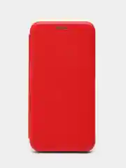 Красный чехол-книжка на Huawei Nova 3i, Nova 4, P Smart Plus из экокожи, с карманом для карт