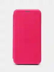 Фуксия чехол-книжка на Huawei Nova 3i, Nova 4, P Smart Plus из экокожи, с карманом для карт