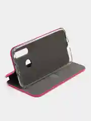 Фуксия чехол-книжка на Huawei Nova 3i, Nova 4, P Smart Plus из экокожи, с карманом для карт