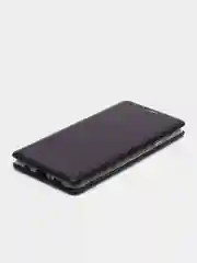 Черный чехол-книжка из экокожи с карманом на Samsung Galaxy A8 Star, A9 Star