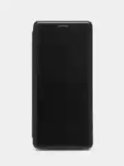 Черный чехол-книжка из экокожи с карманом на Samsung Galaxy A8 Star, A9 Star