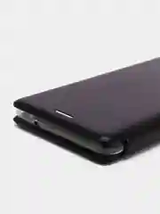 Черный чехол-книжка из экокожи с карманом на Samsung Galaxy A8 Star, A9 Star