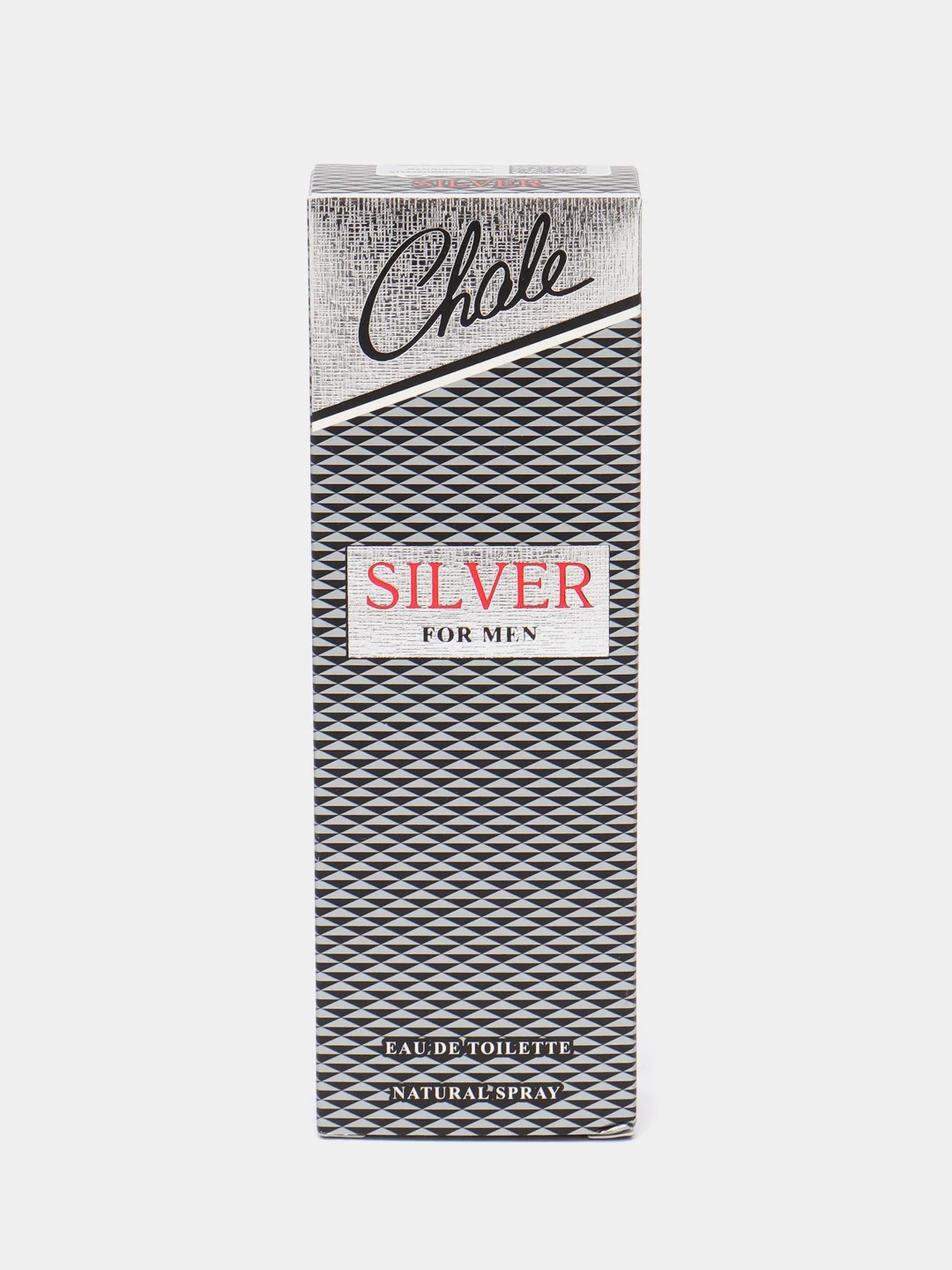 Туалетная вода для мужчин CHALE SILVER, 100 мл