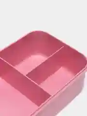 Розовый ланч-бокс "Фламинго", 1,4 л, 21,5 х 7,3 х 15 см