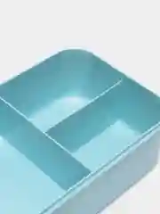 Голубой ланч-бокс "Фламинго", 1,4 л, 21,5 х 7,3 х 15 см