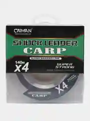 Шнур плетеный Caiman Shock Leader Carp 140м для шок-лидера в карповой ловле
