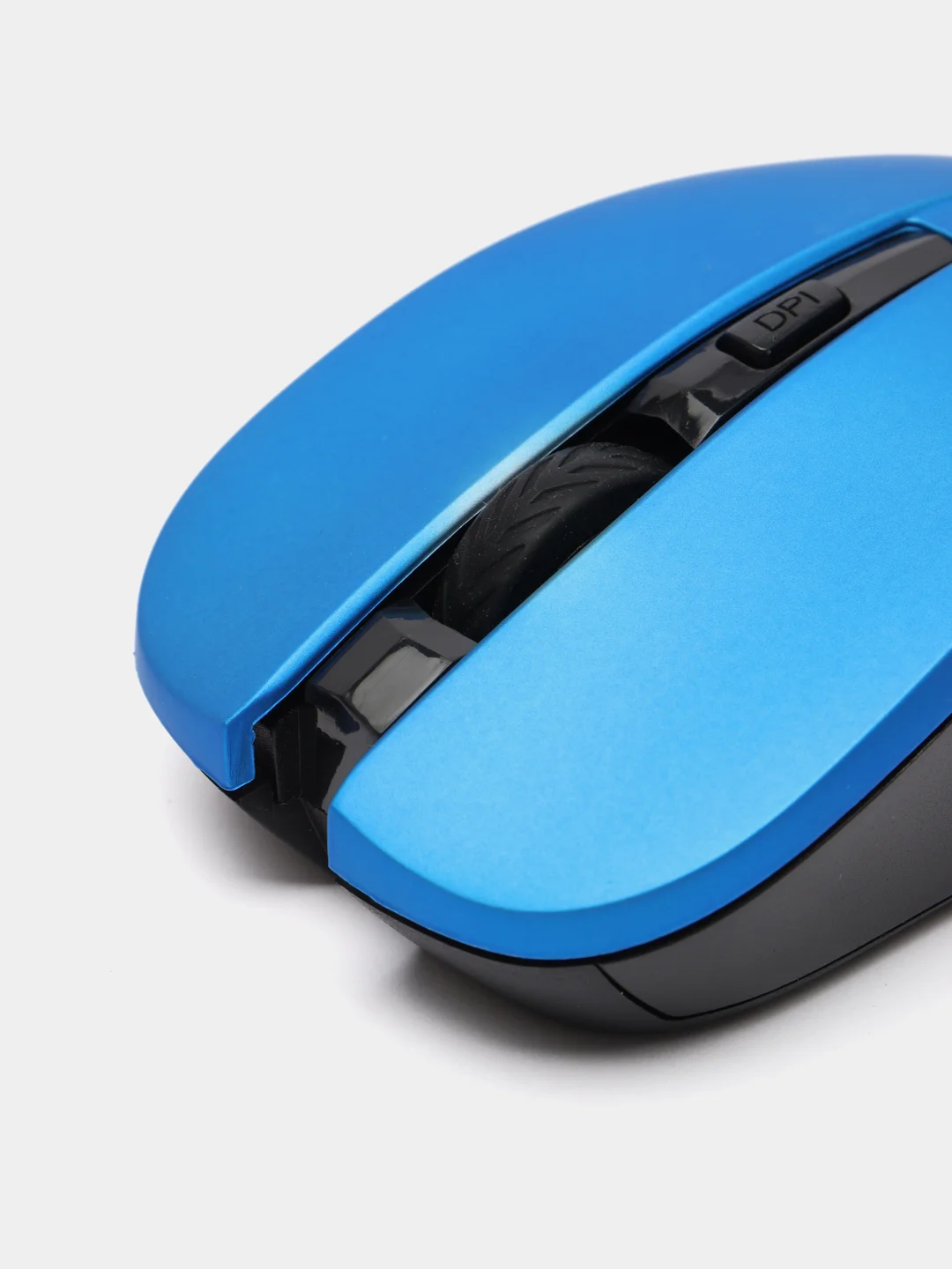 Мышь беспроводная, бесшумная SONNEN  V18, USB, 800/1200/1600 dpi, 4 кнопки, синяя,513515