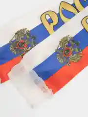 Шарф "Россия" Триколор, аксессуар для болельщиков