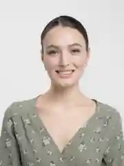 Серебряный серьги Скрепка