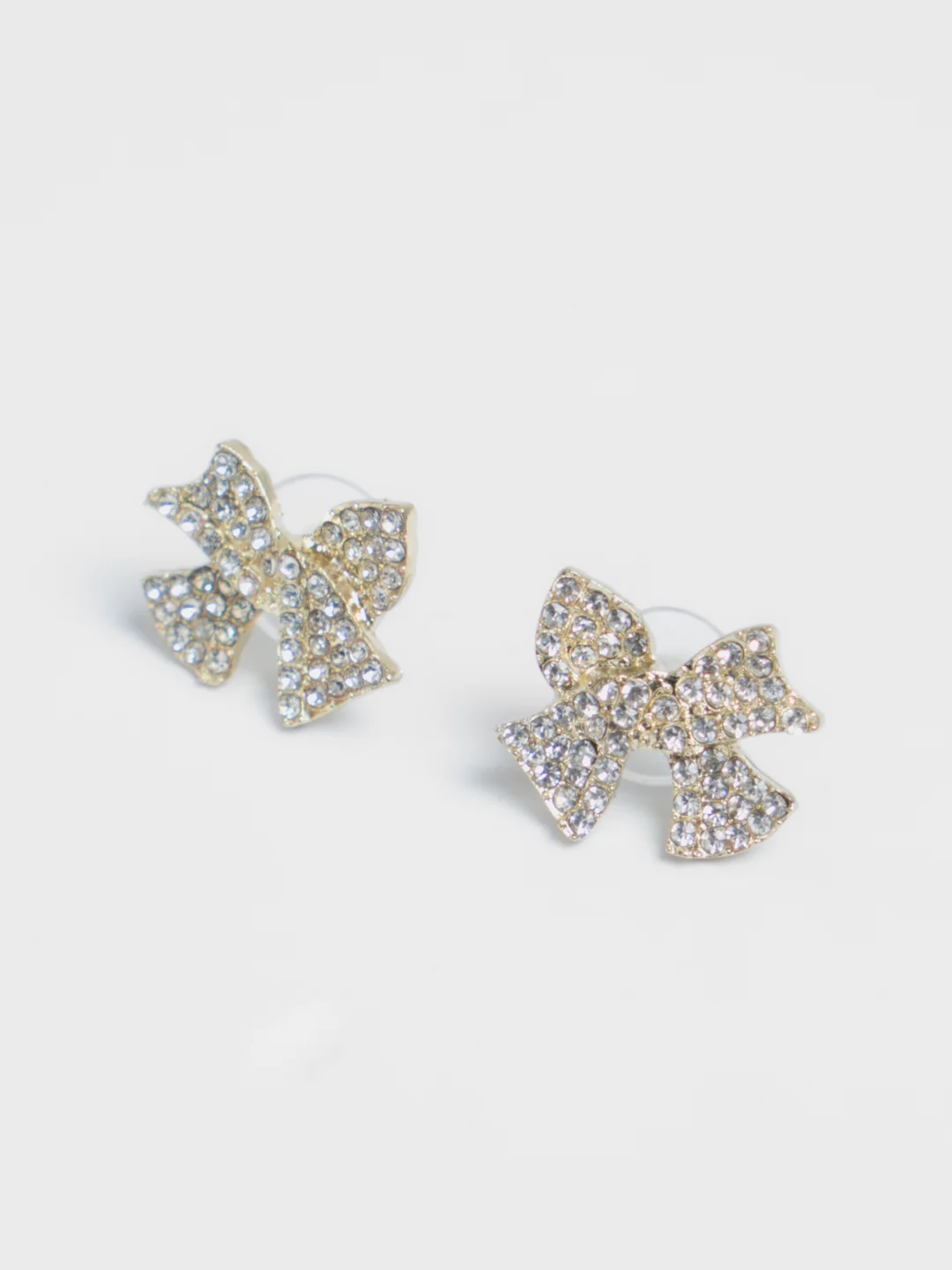 Золотой серьги с серебряной иглой, с бабочкой, гипоаллергенные