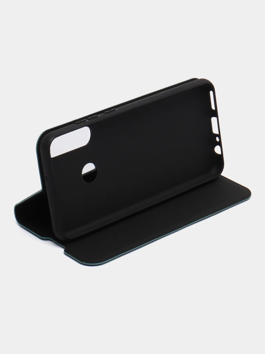 Бирюзовый чехол-книжка Huawei P 40 Lite, Y5 2018/Y5 Lite, Y6P