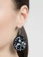 Серьги шар