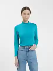 Зеленый водолазка