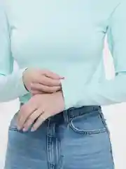 Мятный водолазка