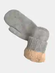 Варежки женские зимние, базовые, однотонные
