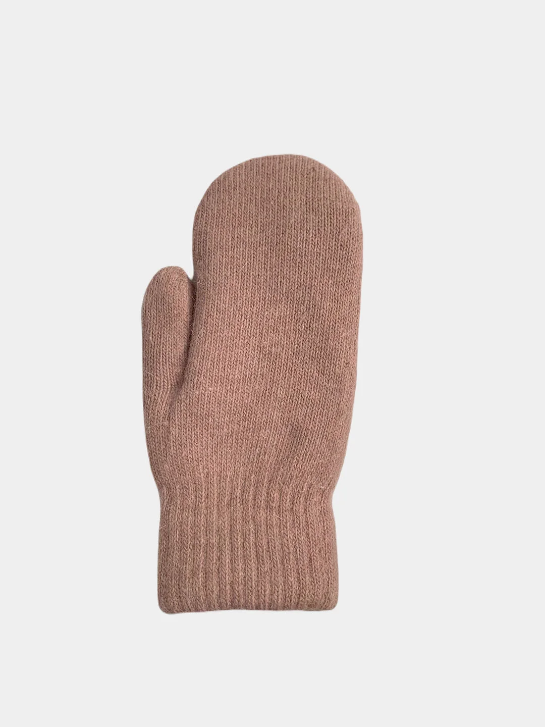 Варежки женские зимние, базовые, однотонные