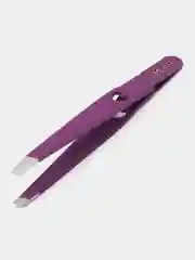 Фиолетовый пинцет для бровей MISARI 307 "Сердце"