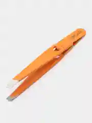 Оранжевый пинцет для бровей MISARI 307 "Сердце"