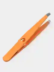 Оранжевый пинцет для бровей MISARI 307 "Сердце"