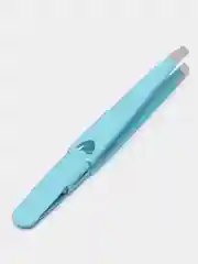 Голубой пинцет для бровей MISARI 307 "Сердце"