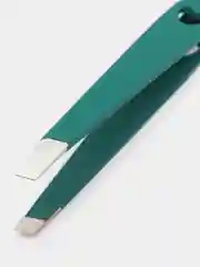 Зеленый пинцет для бровей MISARI 307 "Сердце"