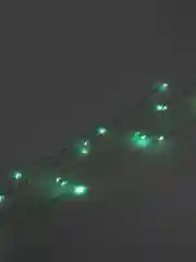 Зеленый светодиодная гирлянда на батарейках, 2 метра, 20 огней
