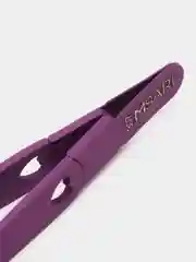 Фиолетовый пинцет для бровей MISARI 307 "Сердце"