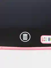 Розовый графический планшет для рисования и заметок LCD, со стилусом, 8,5"