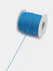 Синий нейлоновая нить. Нить для браслетов