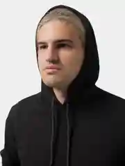 Черный мужской спортивный костюм