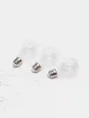 Молочный гирлянда Светодиодная Снежинки 3м