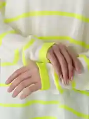 Желтый кофта женская, оверсайз