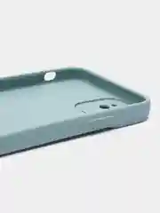 Небесно-голубой силиконовый чехол на iPhone 12, 14, 11 Pro Max, 12 Pro Max, 13 Pro Max, с попсокетом