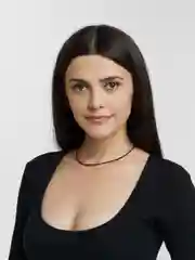 Вишнёвый бусы чокер каменный из бусин  шпинели в огранке Agat-ilona