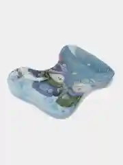 Серый блюдо сервировочное, салатник новогодний "Сапожок", 16 х 14 х 1,5 см
